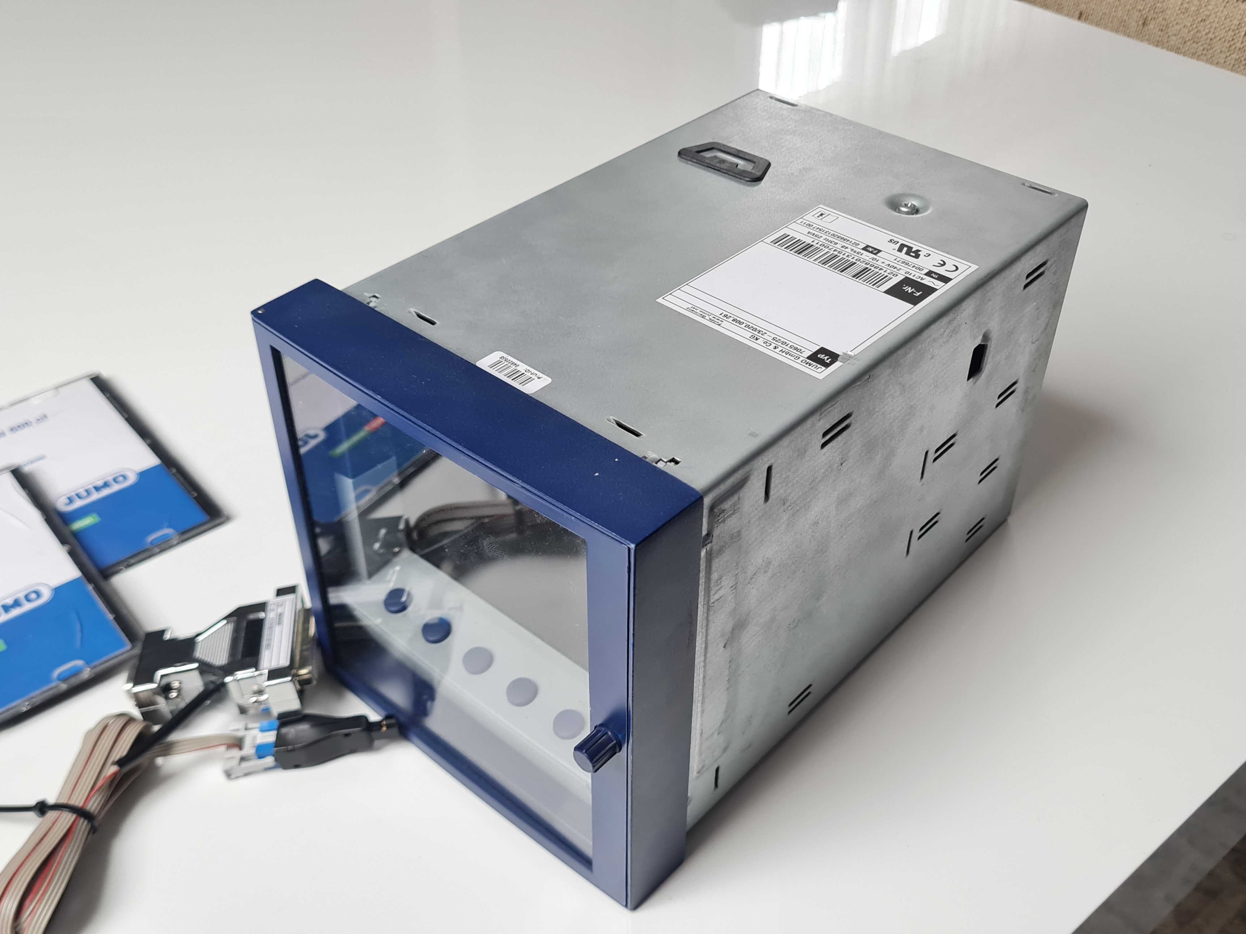 JUMO 500 CF Rejestrator danych procesowych temperatur prąd napięcie