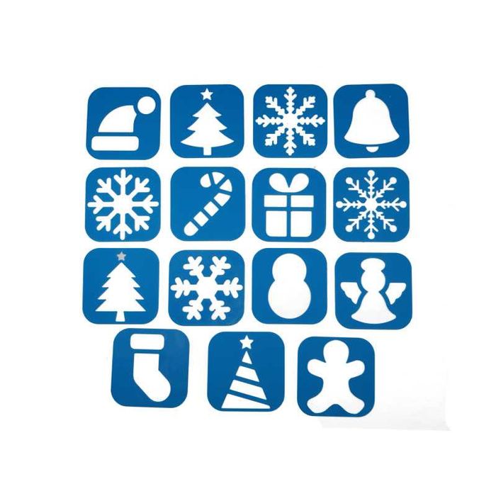 Zimowe szablony - druk 3D