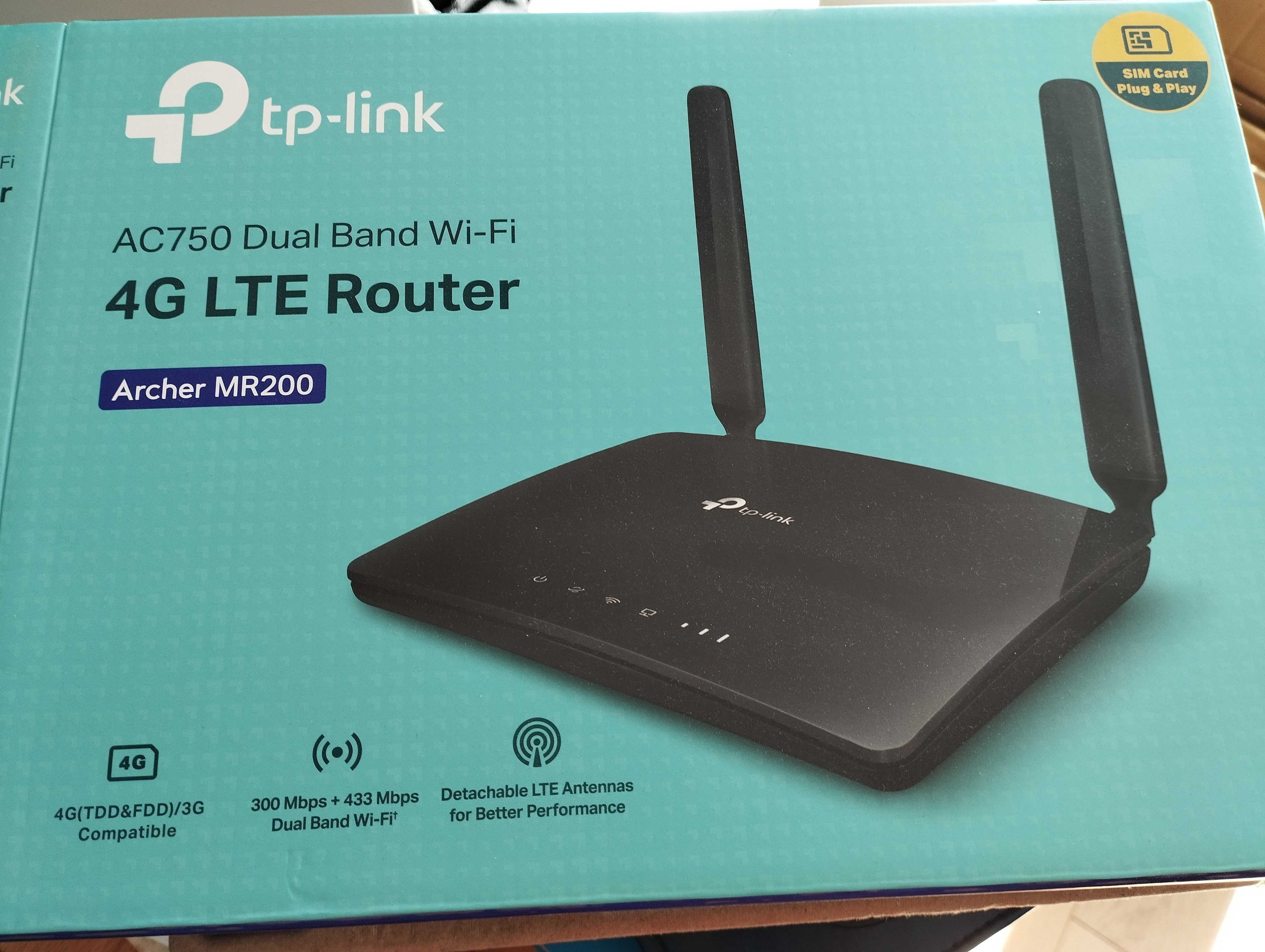 Router TP_LINK Archer MR200 AC750 Dual Band Wifi