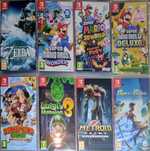 Jogos Nintendo Switch 35€ cada.