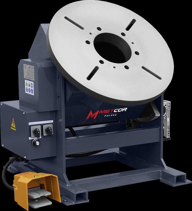 Pozycjoner spawalniczy obrotowy METCOR WP500T
