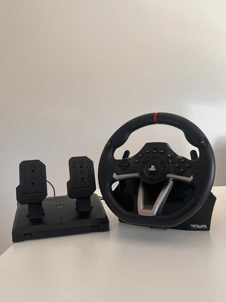 Ps4 pro+17 jogos+ volante Hori racing wheel apex+2 comandos