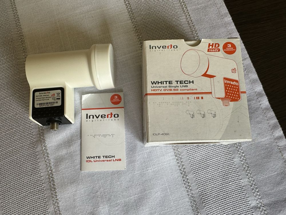 Konwerter satelitarny IDLP-40SL WHITETECH Inverto