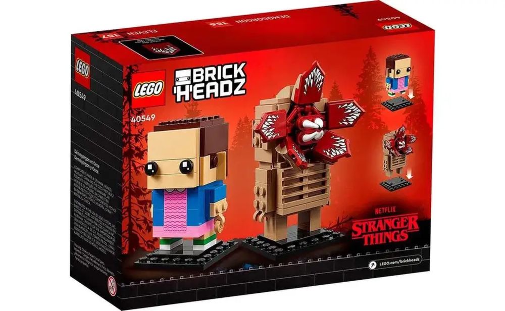 LEGO Stranger Things Brickheadz: Demogorgon & Eleven (40549)
