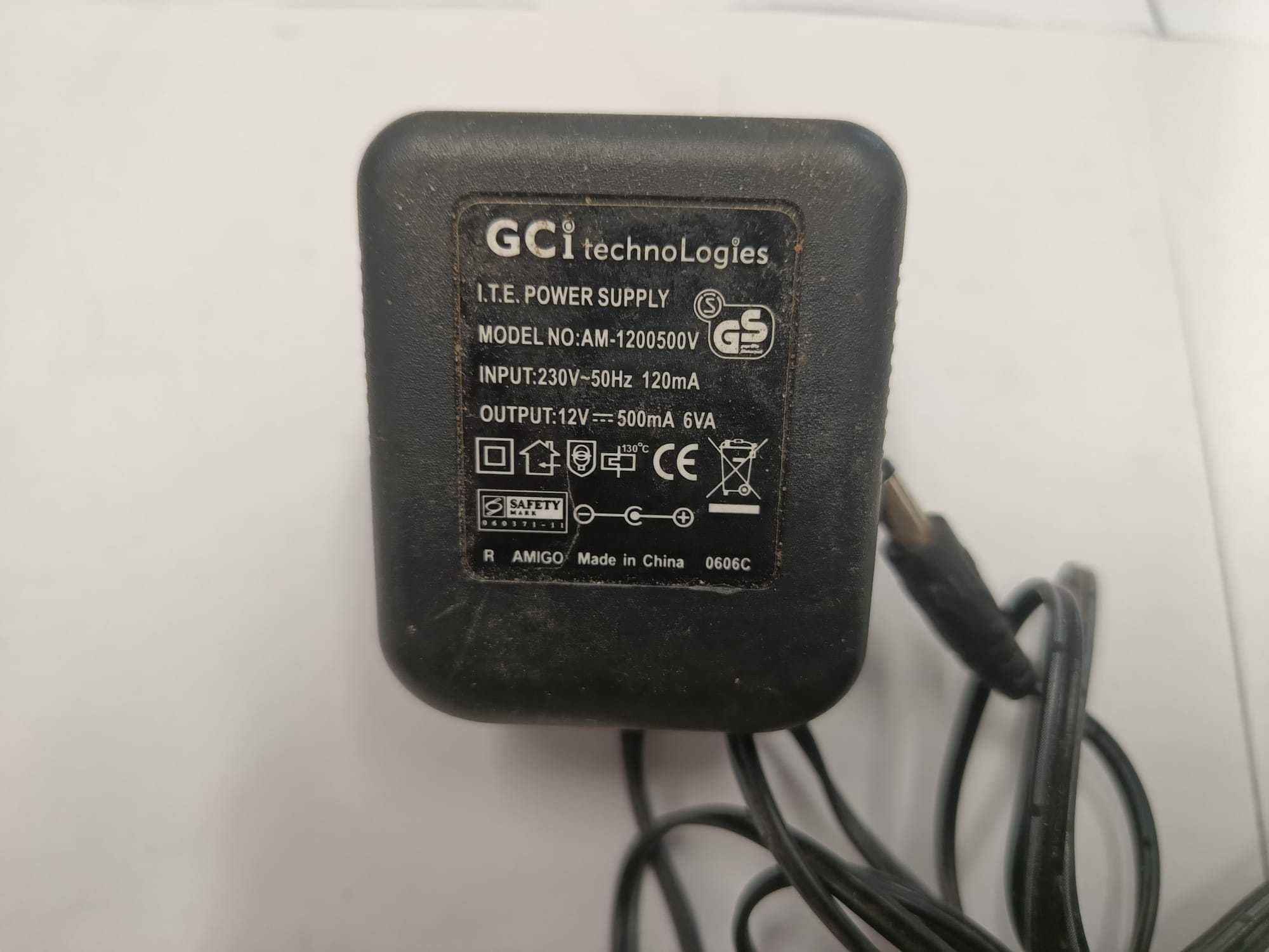 Zasilacz GCI tecnologies 12V 500mA (12).