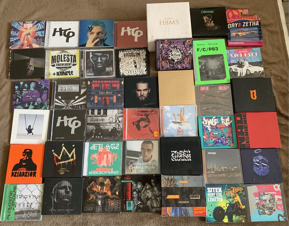Rap Płyty Paluch Pezet JWP Pro8l3m Białas  Quebonafide Taco