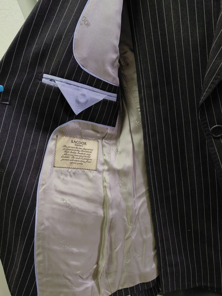 Conjunto Sacoor Blazer + Calças. Pouco usado