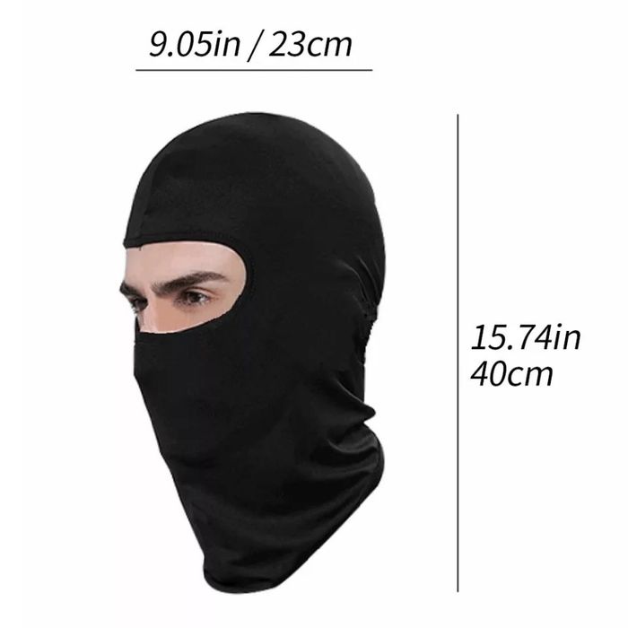 Balaclava multi-usos moto ciclismo cafe racer scrambler