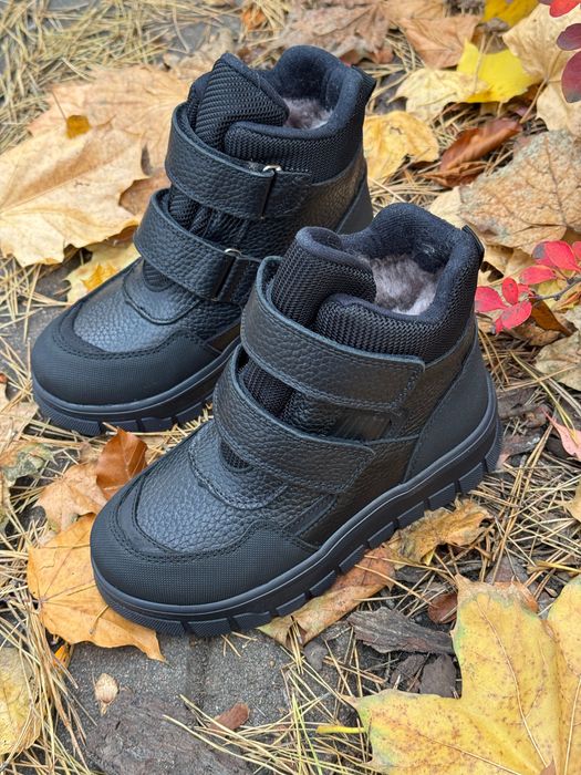 Woopy Зимові черевики натуральному хутрі дитячі хлопчику Вупі дівчині