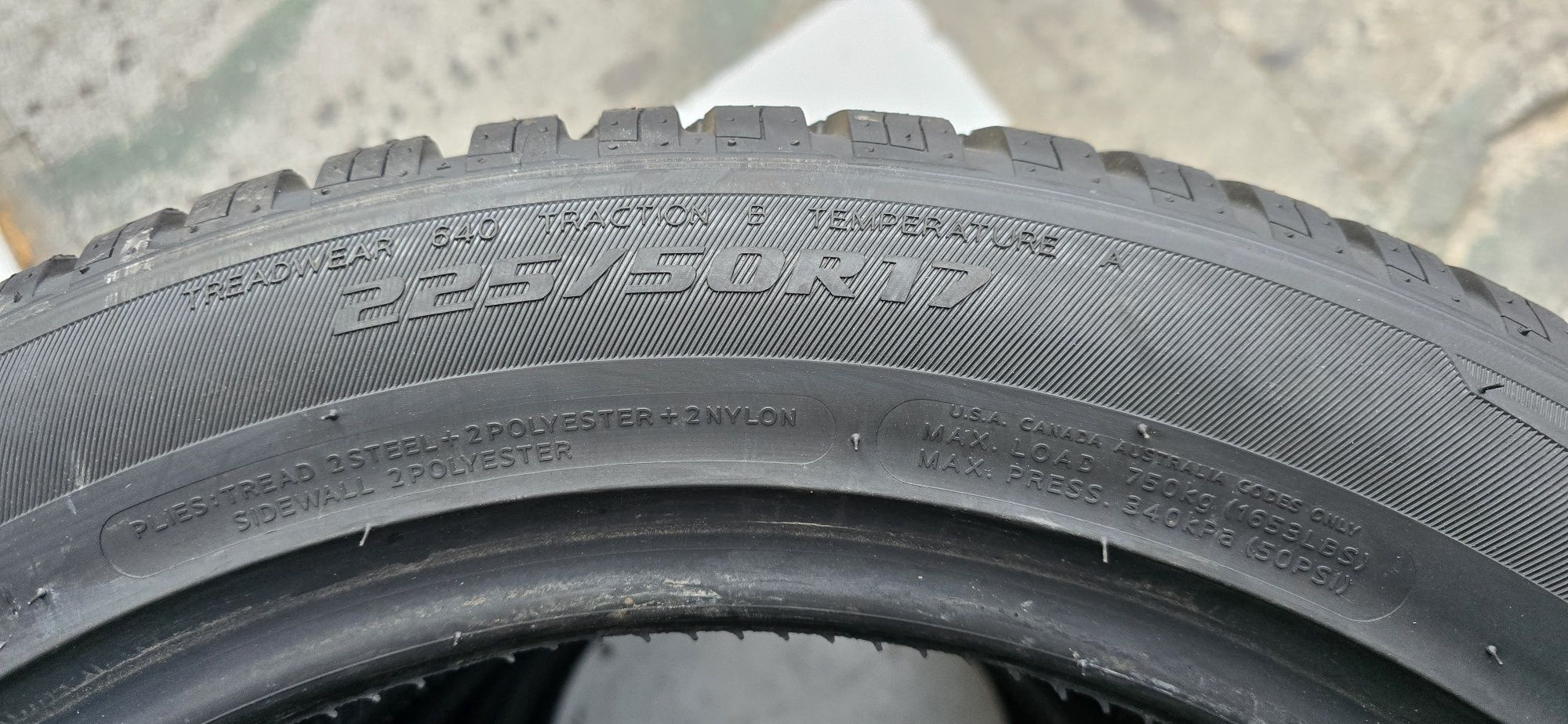 E24 4 x 225/50r17 Laufenn G Fit 4S 98W XL opony wielosezonowe nowe