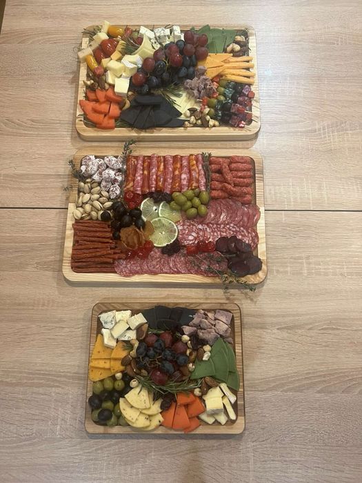 Супер смачні подарунки.Мʼясні дошки, сирні дошки, мікс дошки