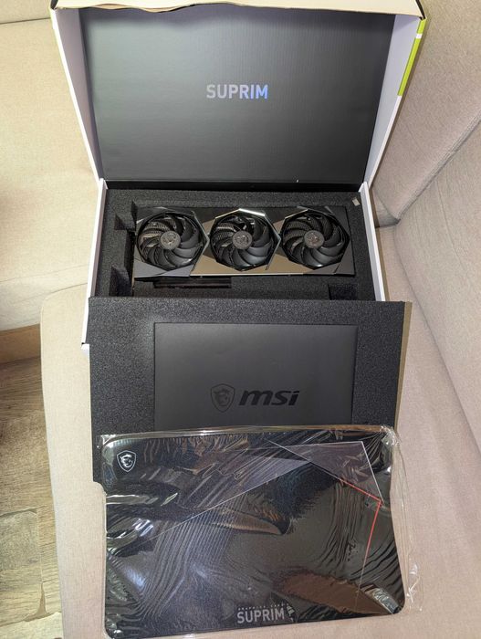 Відеокарта GeForce RTX™ 3070 Ti SUPRIM X 8G