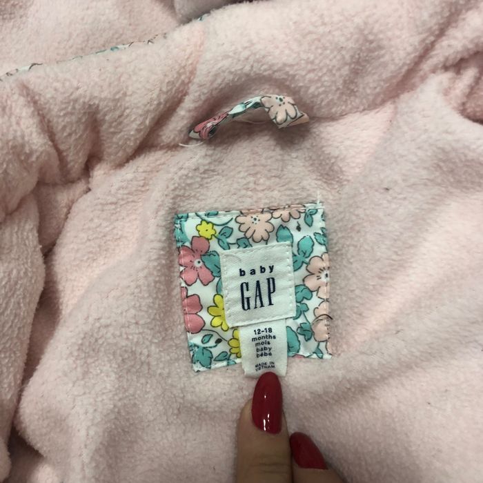 Зимовий комбінезон фірми GAP на дівчинку 12-18 міс.