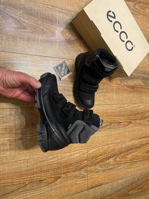 Ecco Gore-Tex ботинки зимние термо сапожки черевики детские ECCO р.33