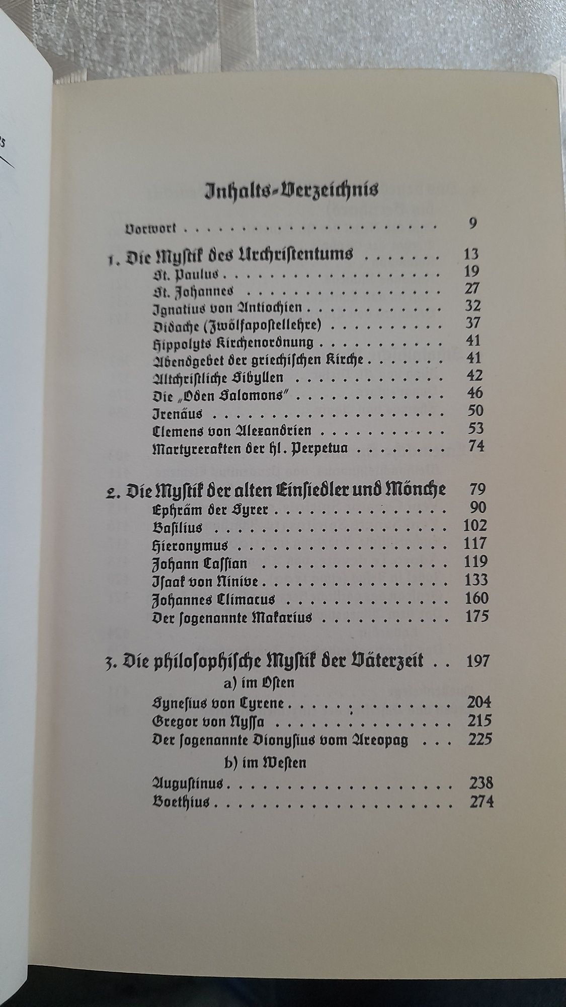 Mistyczny strumien od Pawla do Tomasza z 1926r. po niemiecku