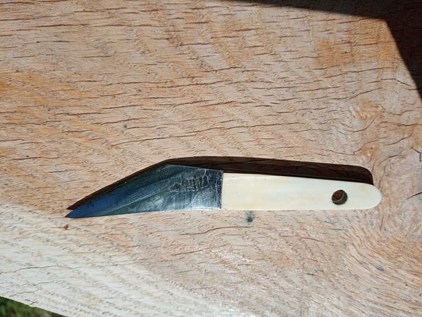 Nóż kiridashi (neck knife) ręcznie kuty