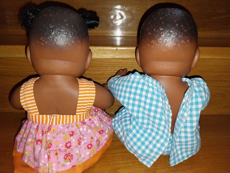 Bonecos Antigos - Casal Chocolate