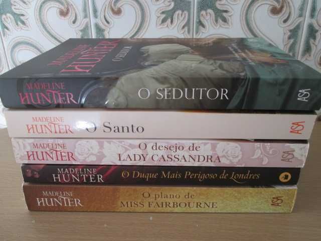 Livros Madeline Hunter (Oferta portes)