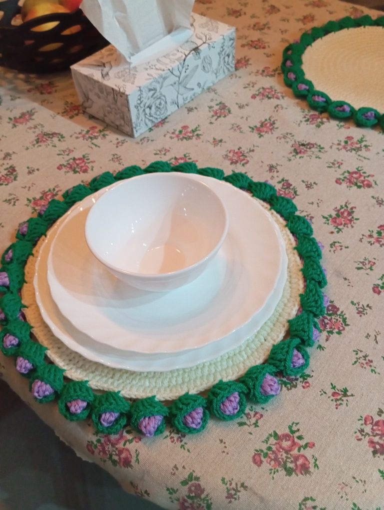 Podkładki handmade na stół