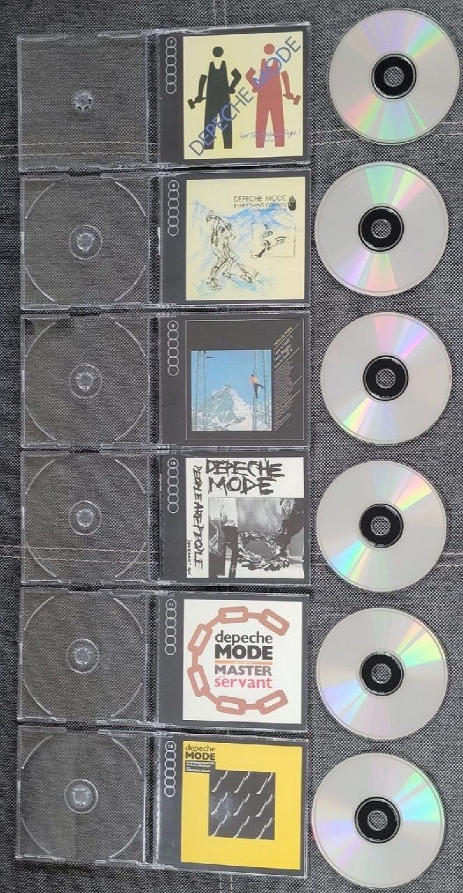 Depeche Mode Singles 2 USA Box Set CD Single 7-12