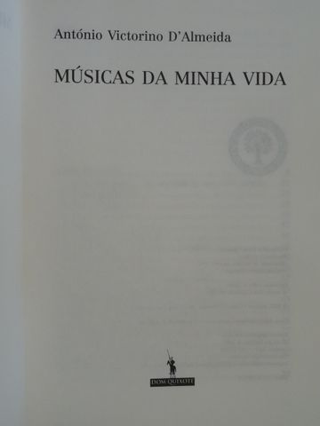 Músicas da Minha Vida de António Victorino D´Almeida