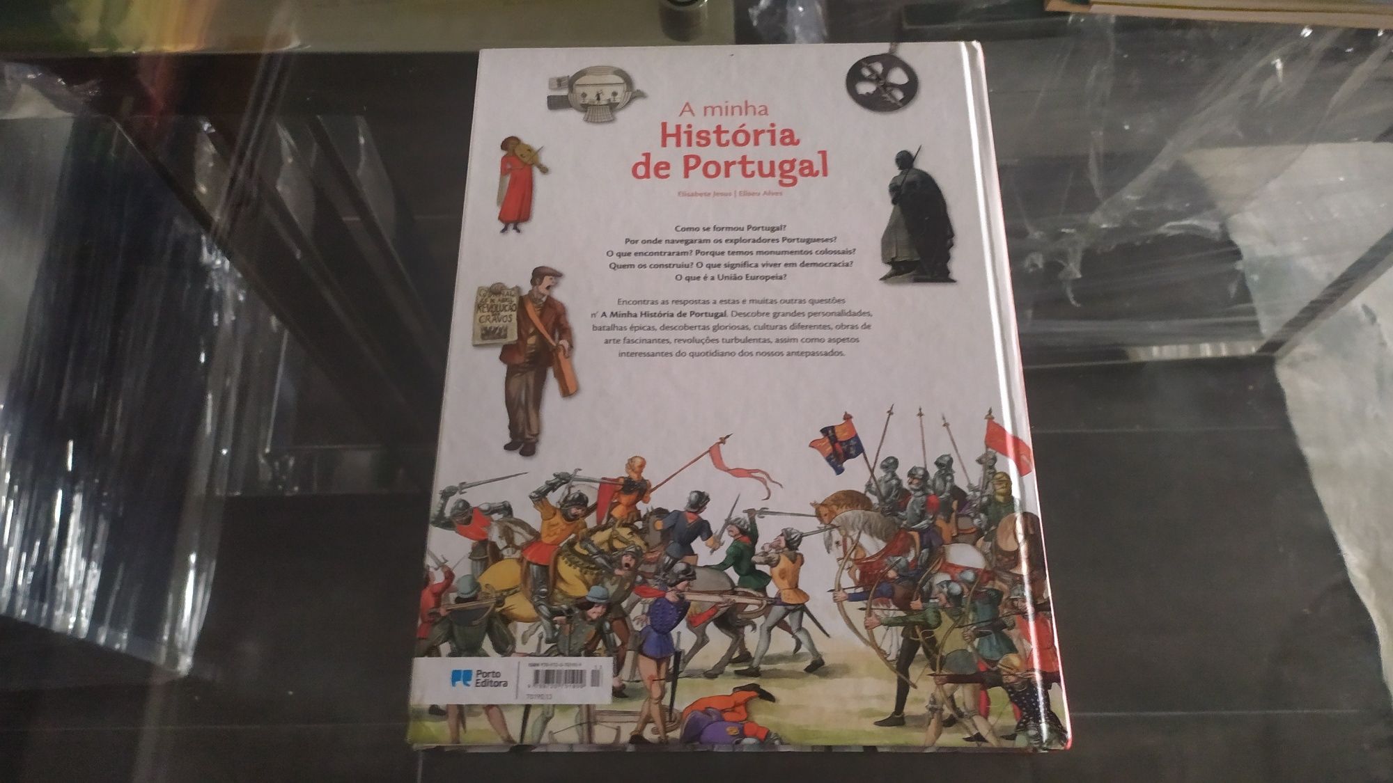 Livro a minha história de Portugal