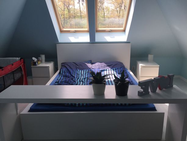 Komplet mebli do sypialni Ikea Malm