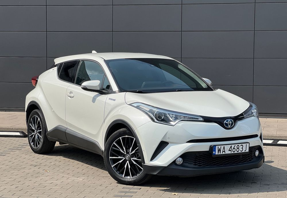 Toyota C-HR Lak Perła Skóra Navi Martwe Pole LED Tempomat ACC Kamera FV23%