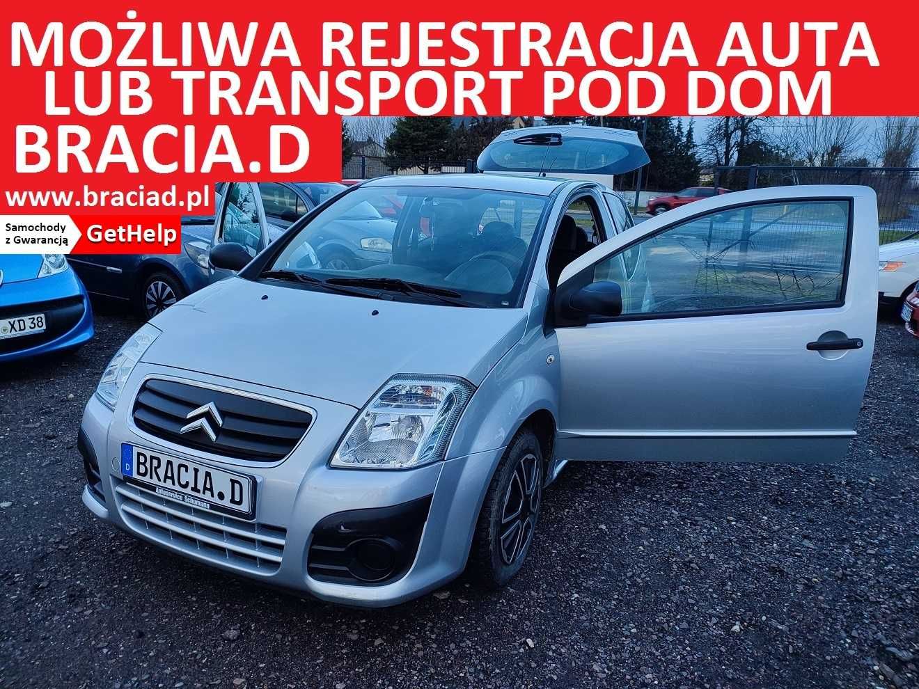 Citroen C2 1,1 B 2009r MEGA Niski Przebieg Zadbany z Niemiec 100%OPŁAT