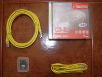 CD-R e Cabos de Rede