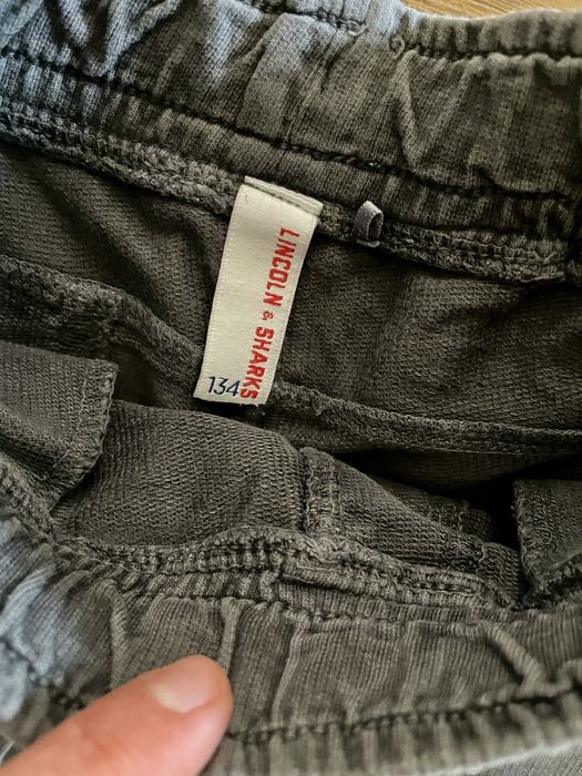 Szorty spodenki bawełna miękkie 134 Lincoln&Sharks