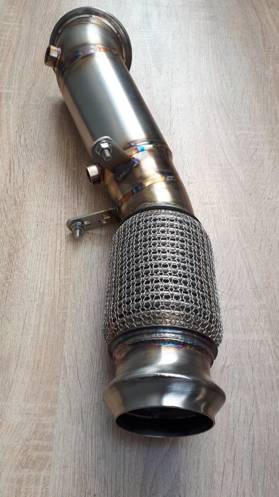 Даунпайп BMW B46/B48 Downpipe БМВ F20/F22/F30/F31/F32/F33 HEAT SHIELD