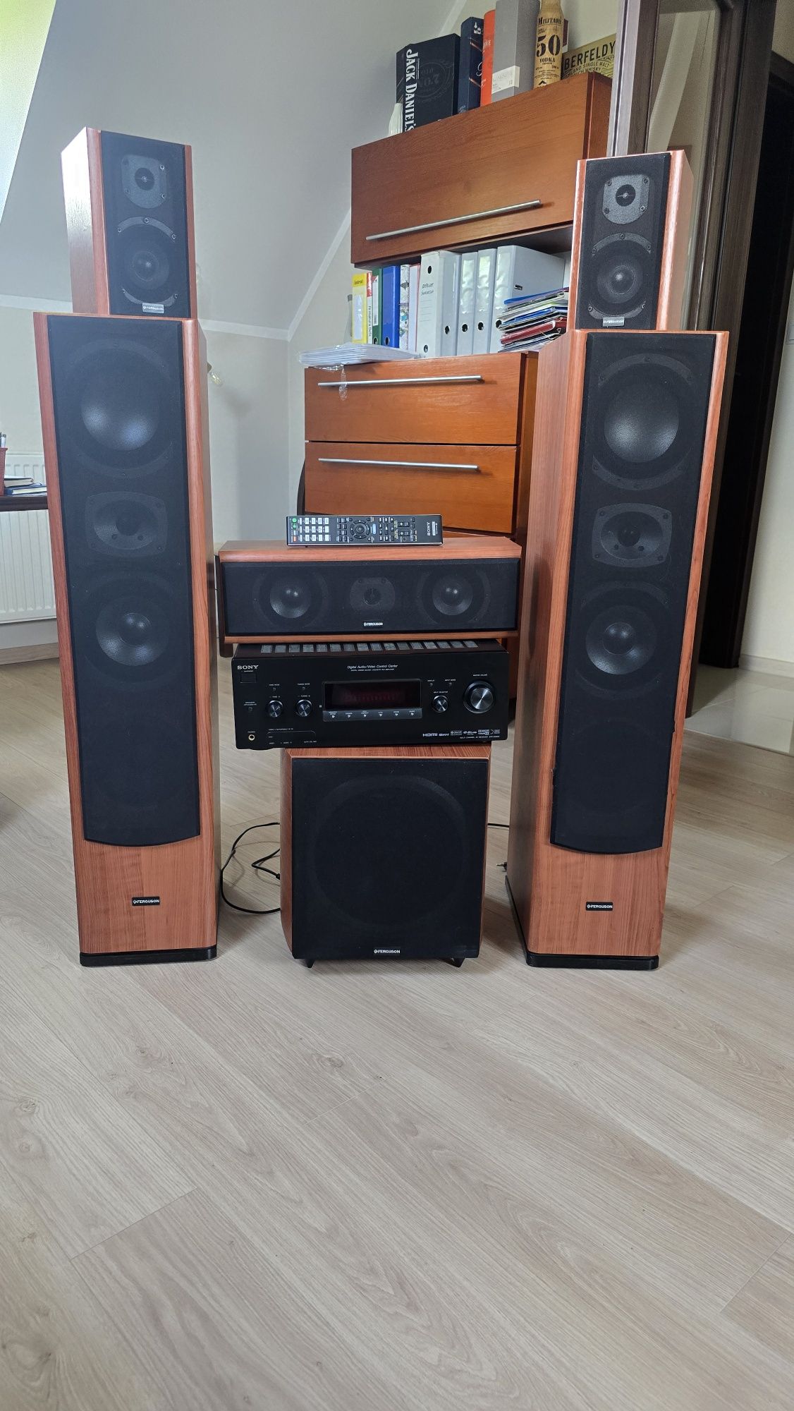 Zestaw Audio 5.1 Ferguson + Amplituner Sony STR-DG820