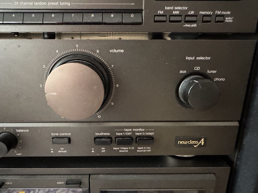 Vintage wieża technics wzmacniacz SU-810 , ST-600L , deck RS-TR 165