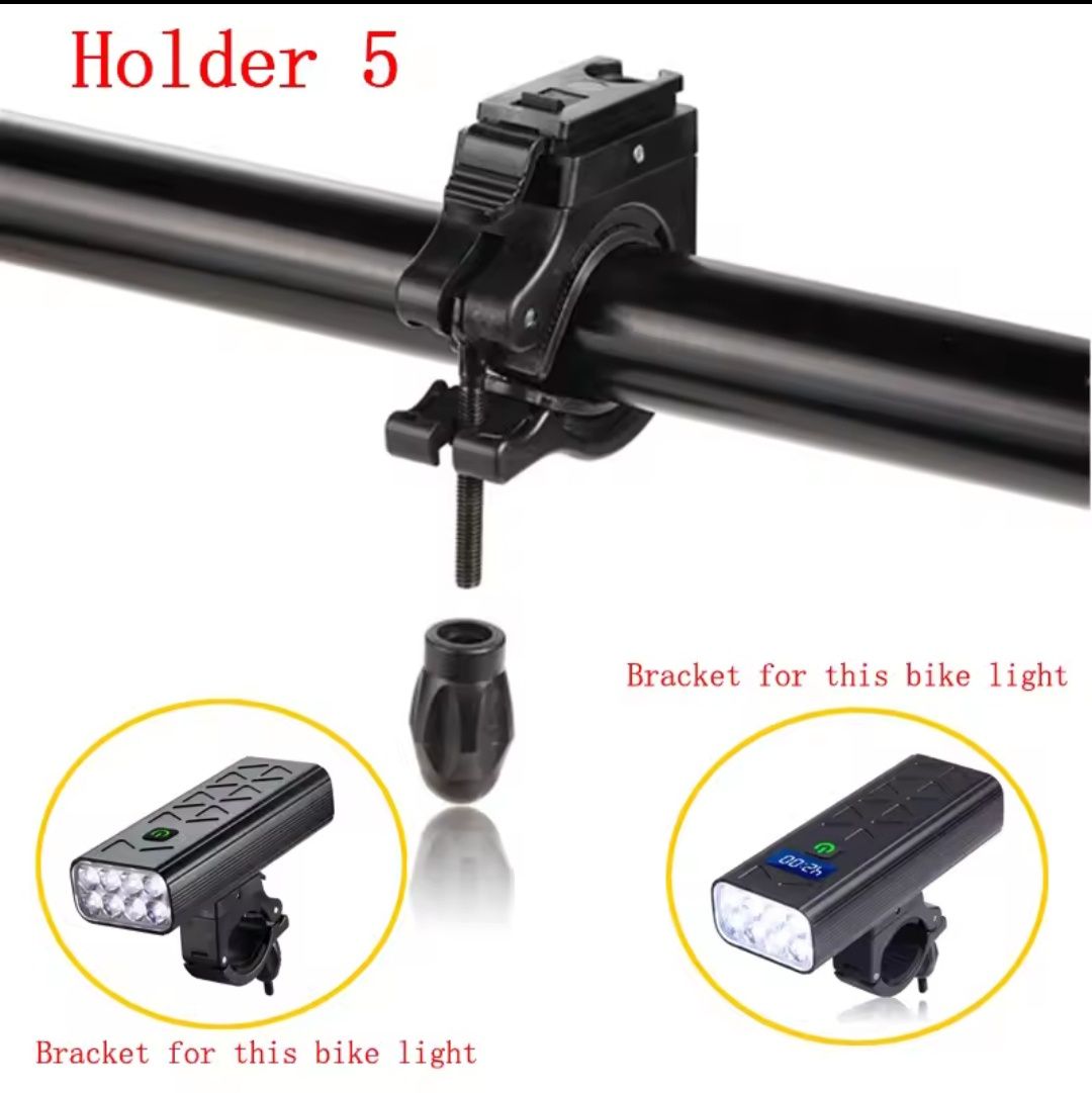 Suportes para luz bicicleta