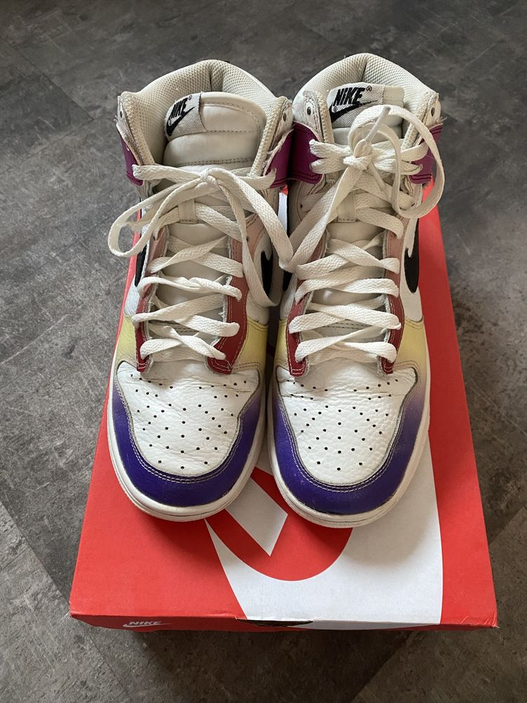 Buty nike dunk high multicolor rozmiar 40