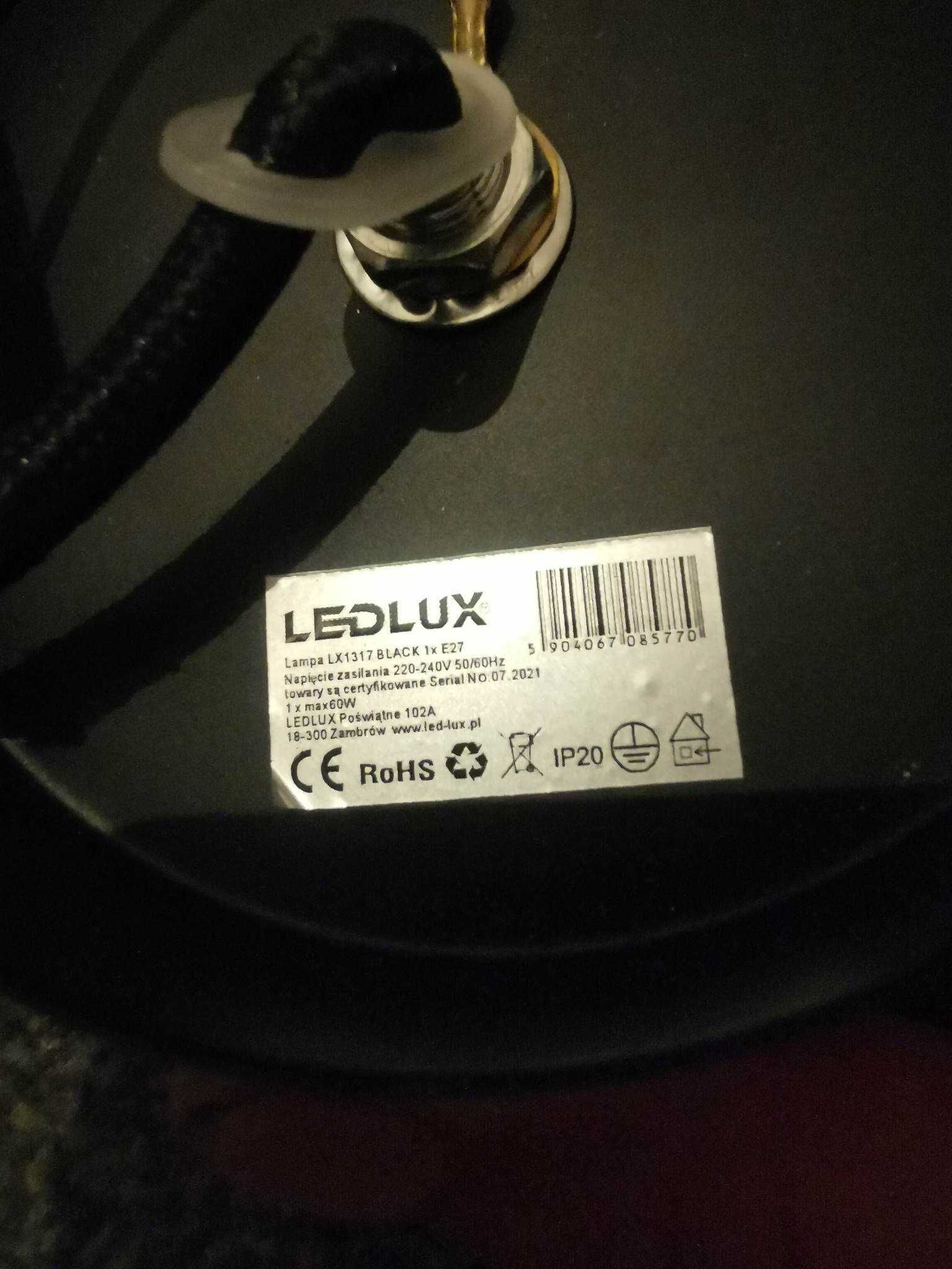 Plafon LedLux 3 żarówki + 2x pojedyncze