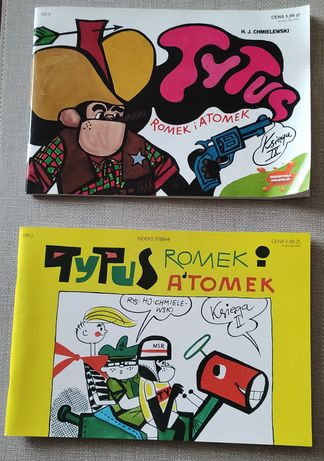 Komiks Tytus Romek i Atomek księga 2 i 9