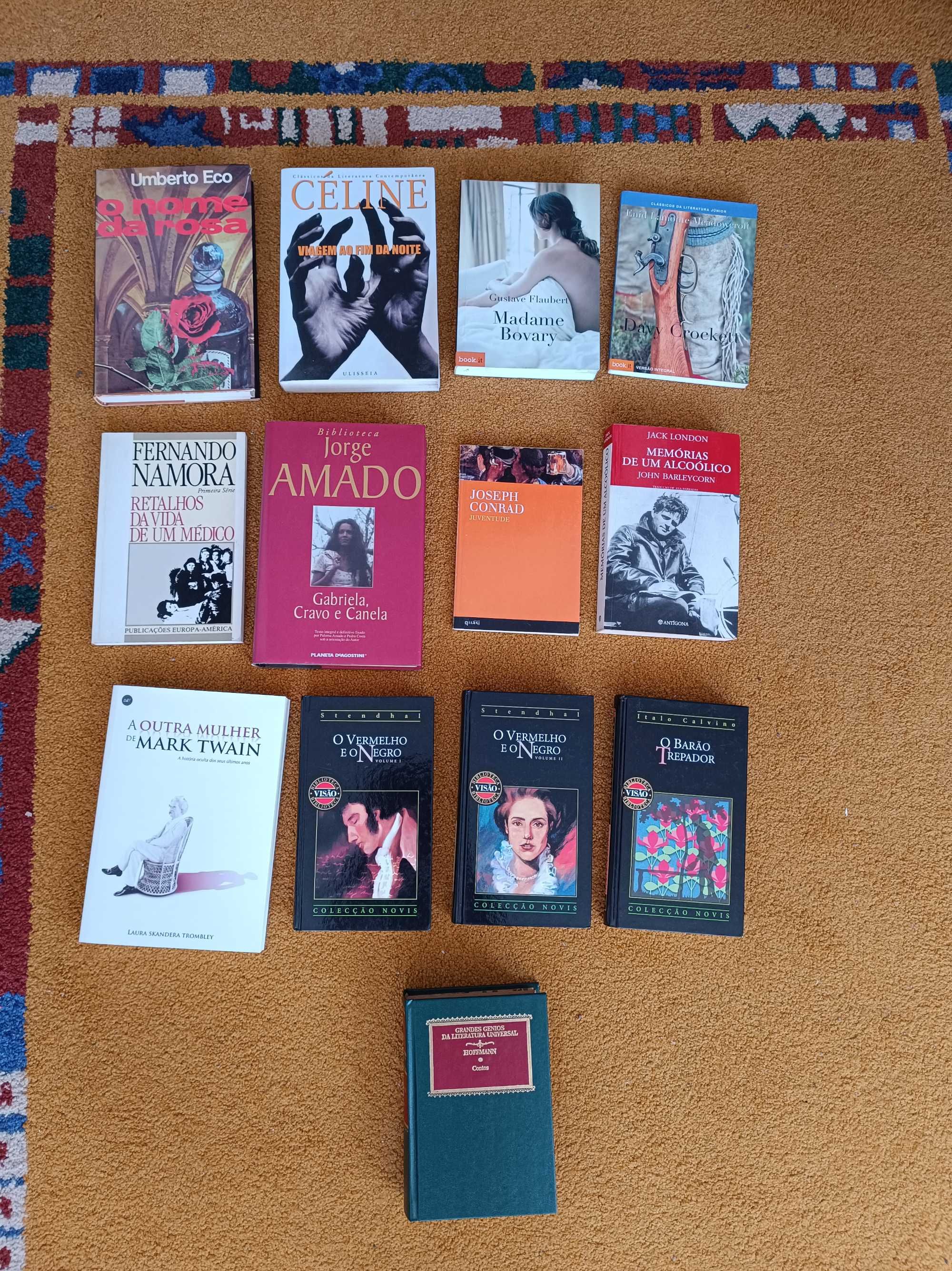 Livros de grandes clássicos da literatura universal (portes grátis)