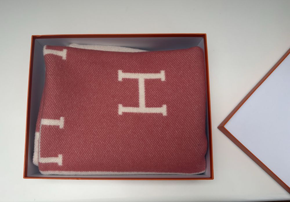 Плед  Hermès Avalon III. Оригінал.