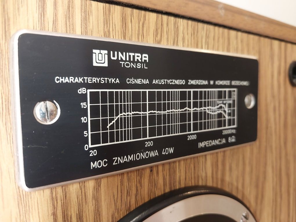 Kolumny Unitra Tonsil ZG-40-8-580 Niskotonowy ZG40C