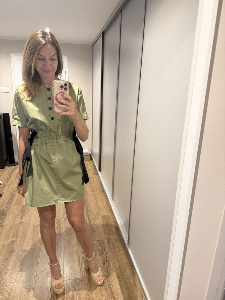 Zara sukienka dwustronna