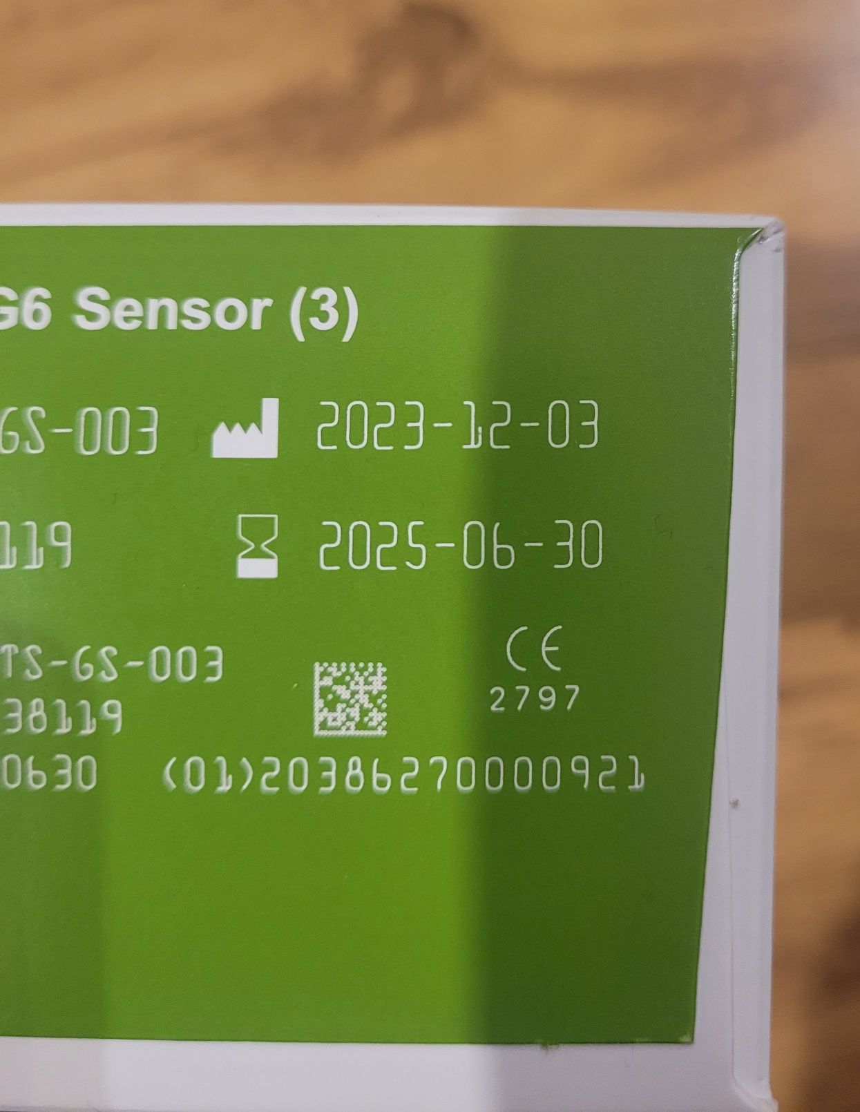 Dexcom G6 sensory trzy sztuki