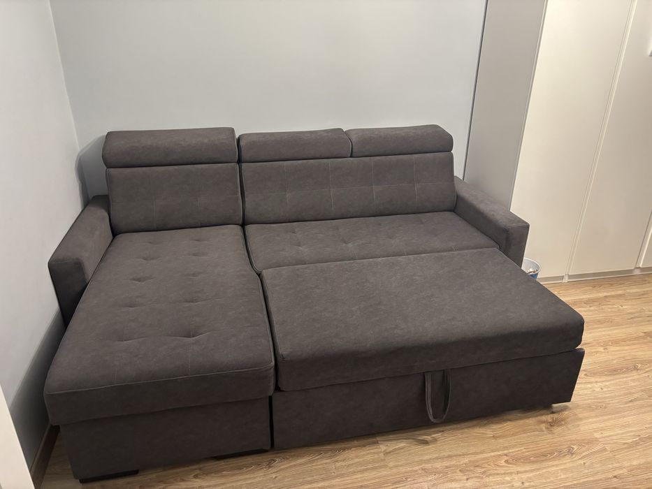 Narożnik z funkcją spania