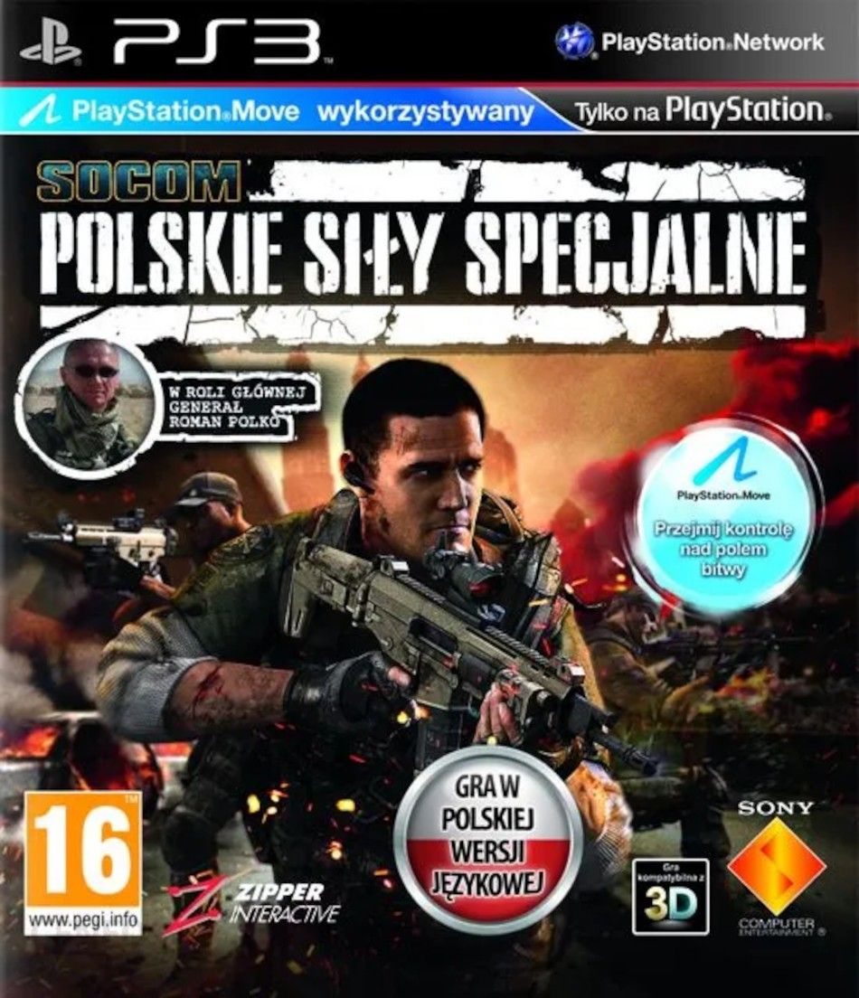 SOCOM Polskie Siły Specjalne PS3 Uniblo Łódź