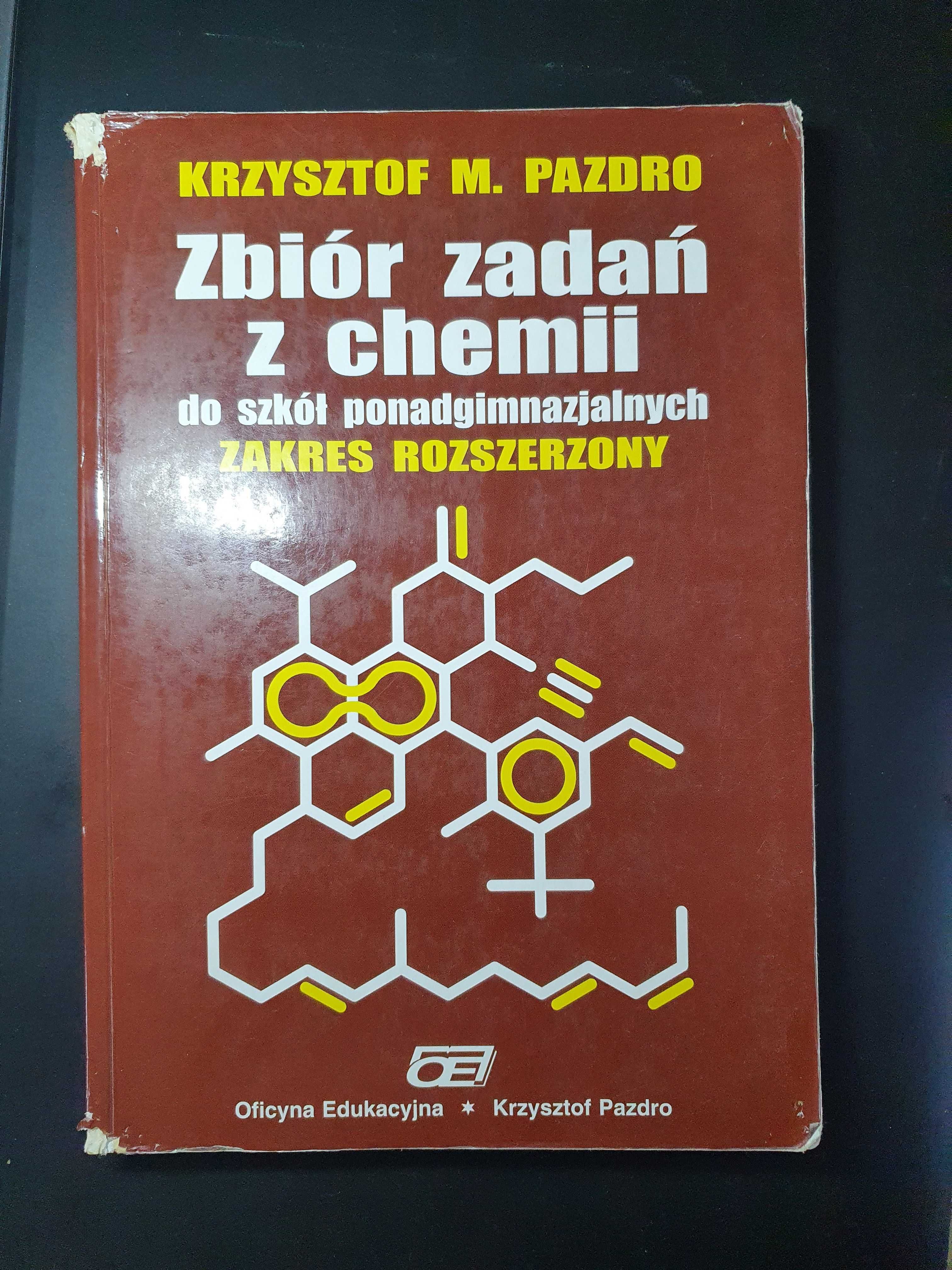 Zbiór zadań z chemii Pazdro Zakres rozszerzony
