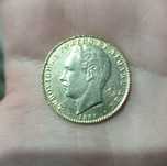 Moeda D.Luis I, 10.000 reis 1884