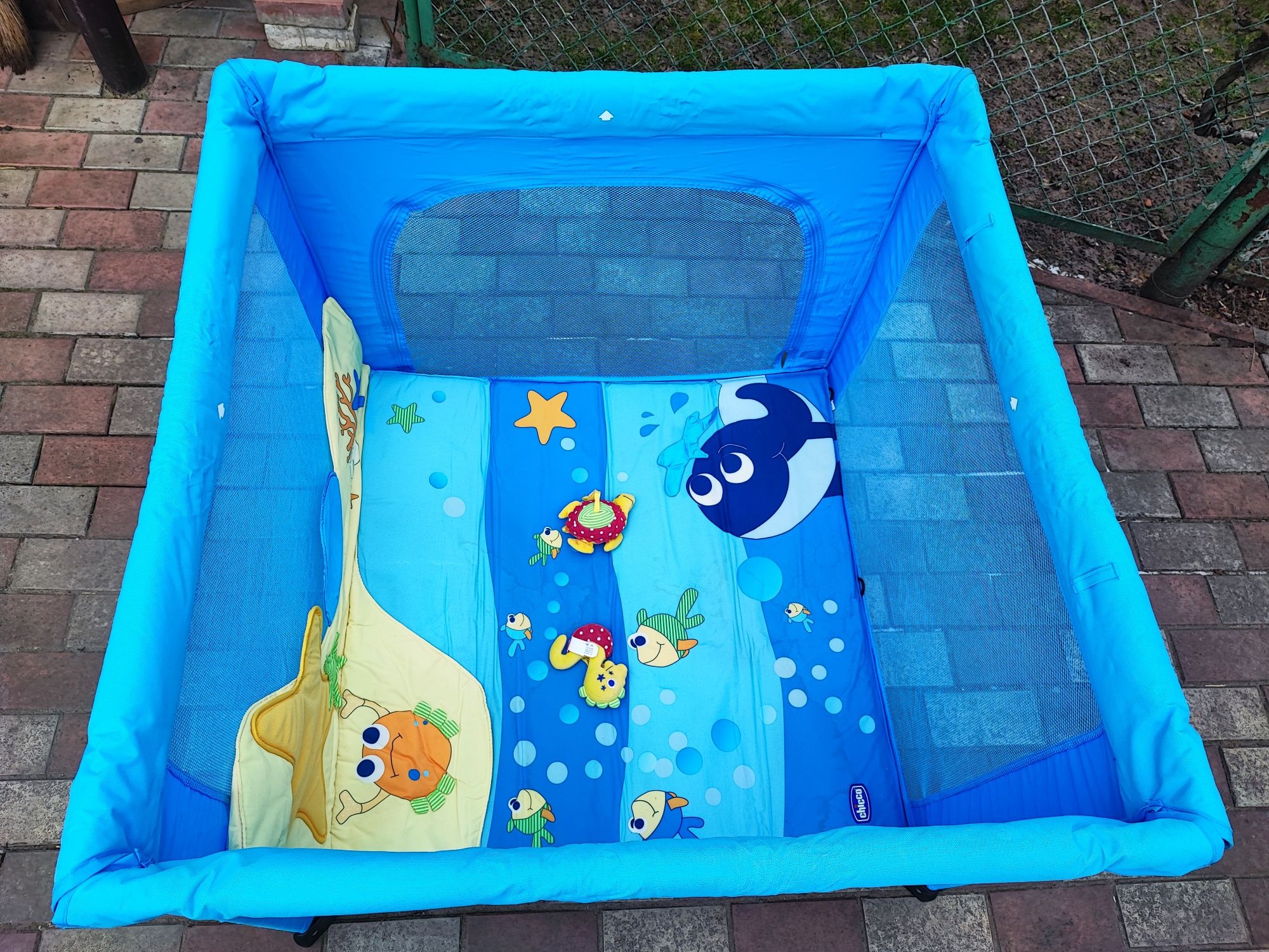 Манеж дитячий Chicco Open Box Sea Dreams