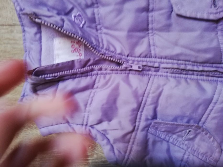 Bezrękawnik dla dziewczynki r 98