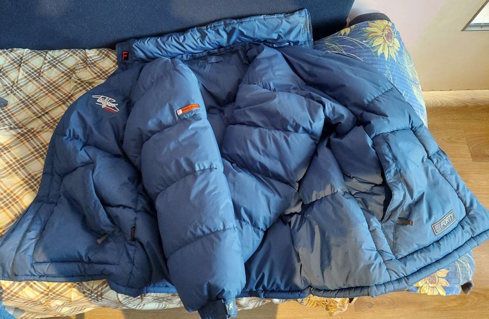 Kurtka puchowa bez kaptura FORTY rozmiar XXL